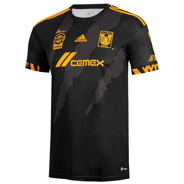 Tailandia Camiseta Tigres UANL Tercera Equipación 2021/2022 Negro